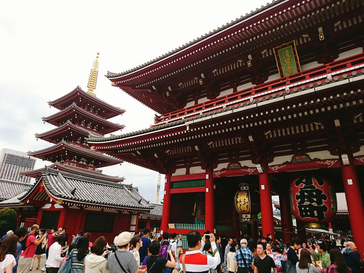 Hotel ぷふか浅草 Tokio Exterior foto
